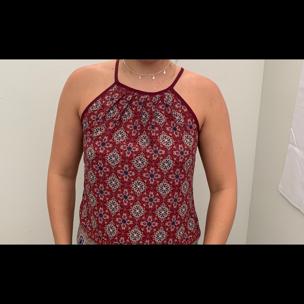 Patterned tank top